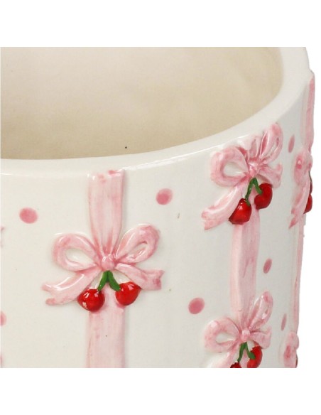 Pot Cerises en céramique
