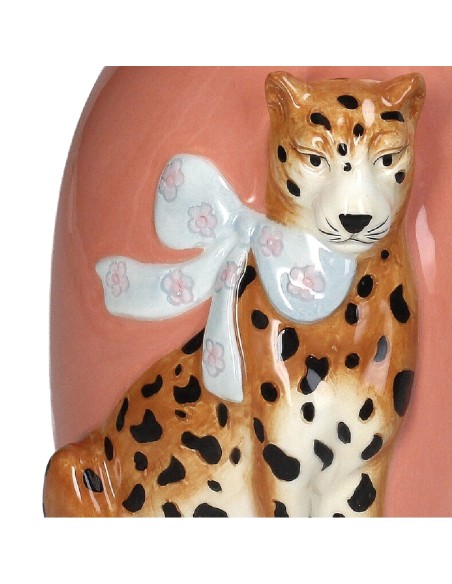 Vase Léopard Casa Corazon en céramique