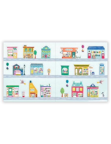 A Book Lover's Sticker Book