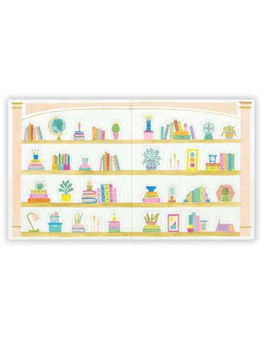 A Book Lover's Sticker Book