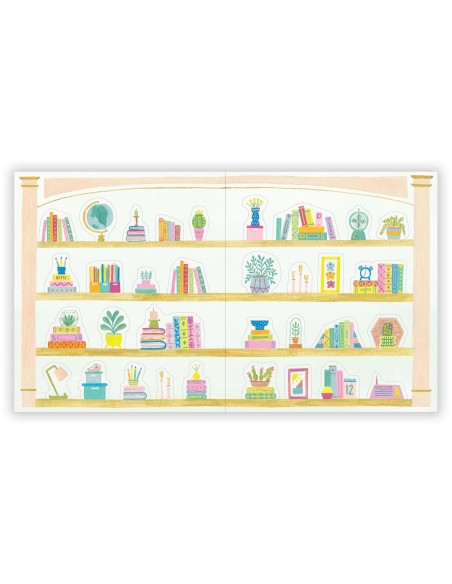 A Book Lover's Sticker Book