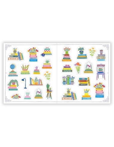 A Book Lover's Sticker Book