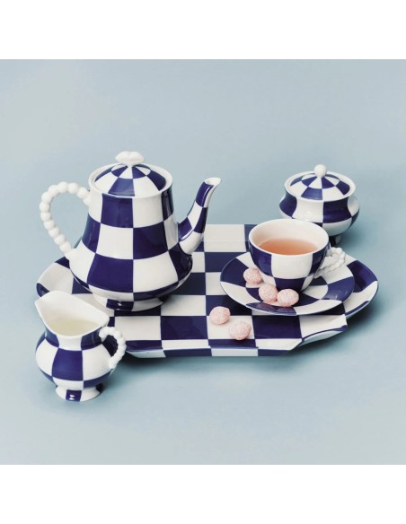 Pot à lait bleu Fête des Bêtes Les Objets Mouleversants Wouters & Hendrix X Serax