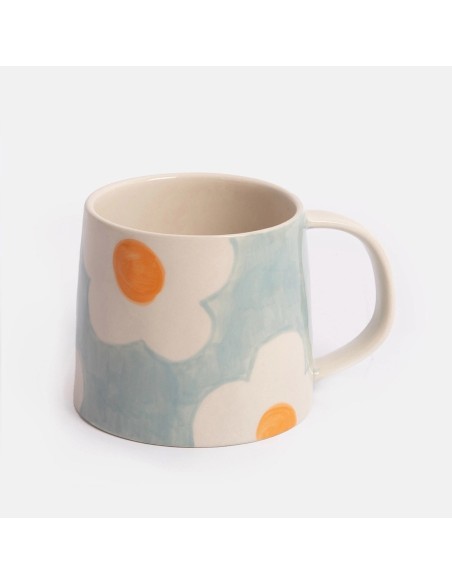 Grand mug en céramique peint à la main Caroline Gardner