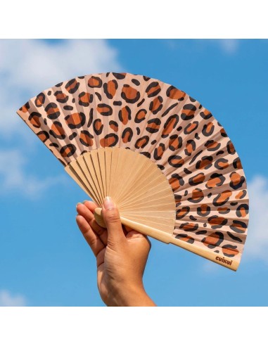 Éventail illustré Cuikui