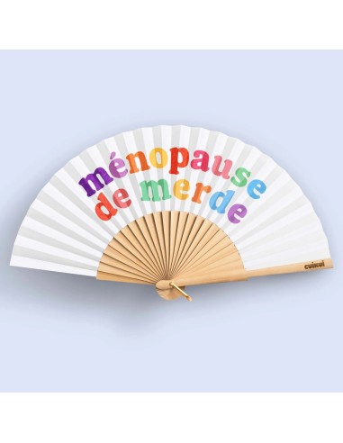 Éventail illustré Cuikui