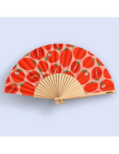 Éventail illustré Cuikui