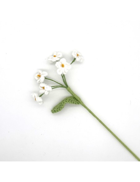 Fleur de Myosotis en crochet