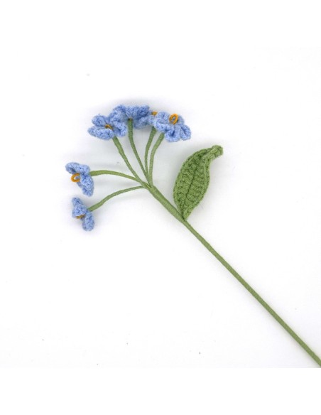 Fleur de Myosotis en crochet
