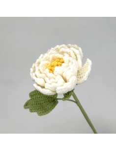 Fleur de Pivoine en crochet 2