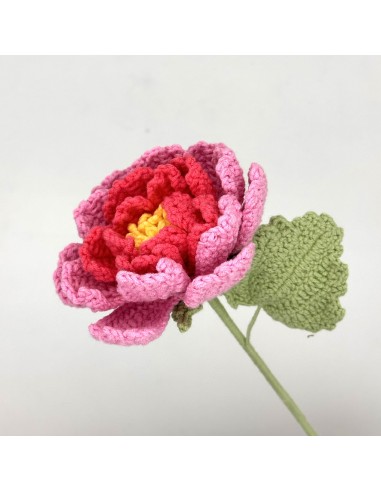 Fleur de Pivoine en crochet