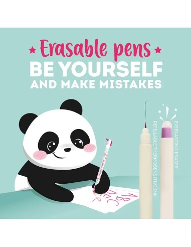 Stylo à encre gel effaçable Legami