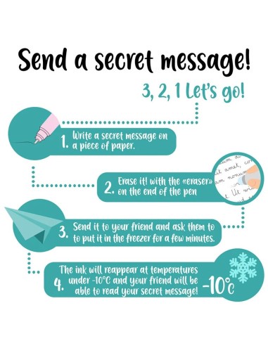 Stylo à encre gel effaçable Farm Sweet Farm Legami