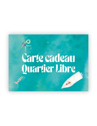 Carte cadeau Quartier Libre
