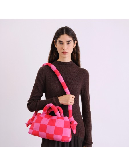 Sac MiniOna Check Red + Pink Soft Bag Ölend