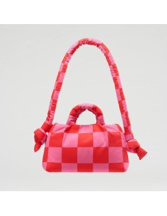 Sac MiniOna Check Red + Pink Soft Bag Ölend