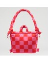 Sac Ona Check Red + Pink Soft Bag Ölend