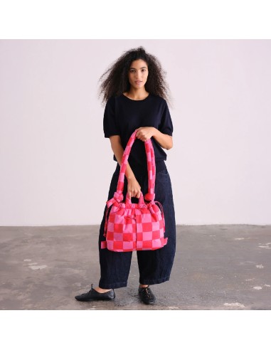 Sac Ona Check Red + Pink Soft Bag Ölend
