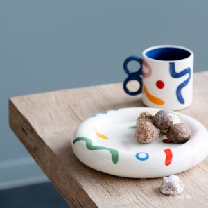 Mug en porcelaine Sara Que Rico 2