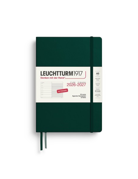 Agenda Semainier & Carnet 18 mois Leuchtturm1917