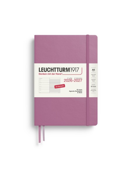 Agenda Semainier & Carnet 18 mois Leuchtturm1917