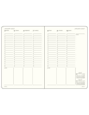 Agenda Planificateur Universitaire 18 Mois Leuchtturm1917