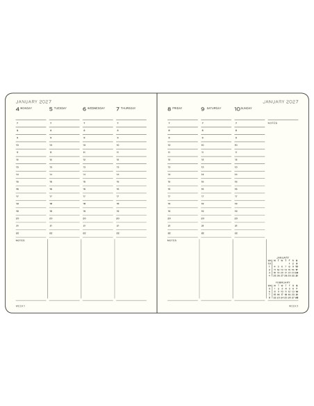 Agenda Planificateur Universitaire 18 Mois Leuchtturm1917