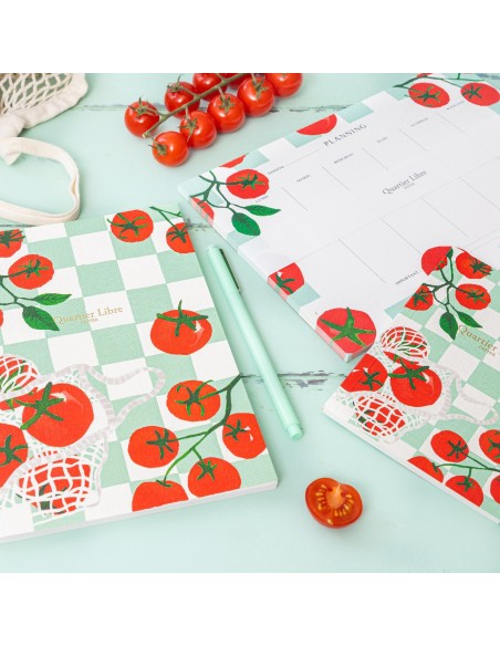 Petit carnet Tomates Quartier Libre
