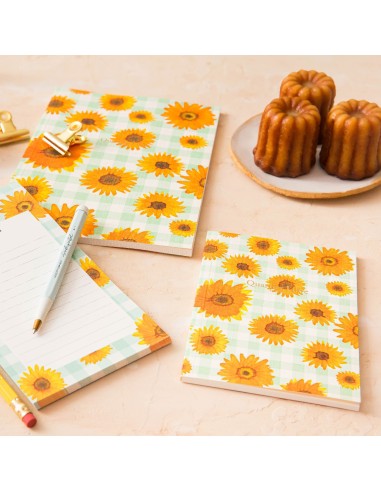 Petit carnet Tournesols Quartier Libre