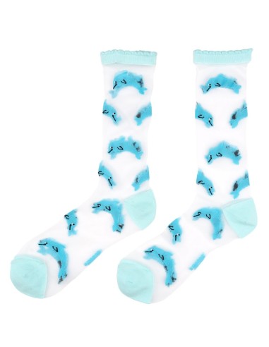 Chaussettes transparentes Dauphin Coucou Suzette