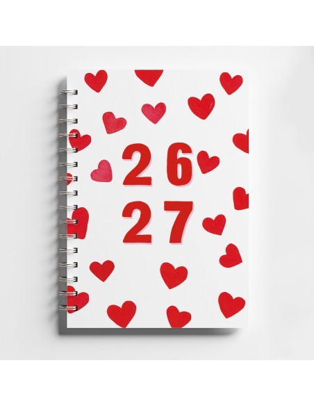 Agenda scolaire 2026-2027 Corazon Quartier Libre