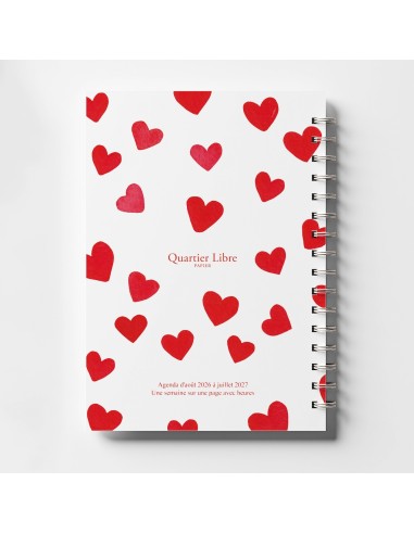 Agenda scolaire 2026-2027 Corazon Quartier Libre