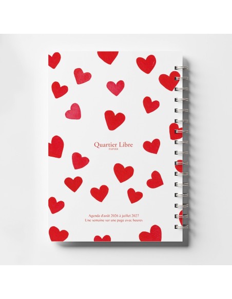 Agenda scolaire 2026-2027 Corazon Quartier Libre