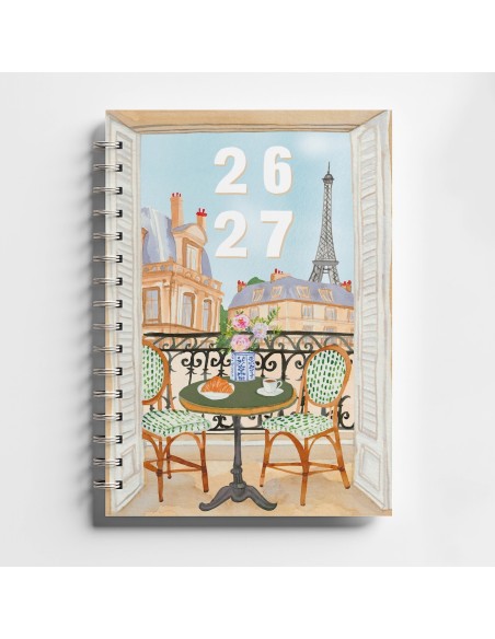 Agenda scolaire 2026-2027  P'tit Dej à Paris Quartier Libre