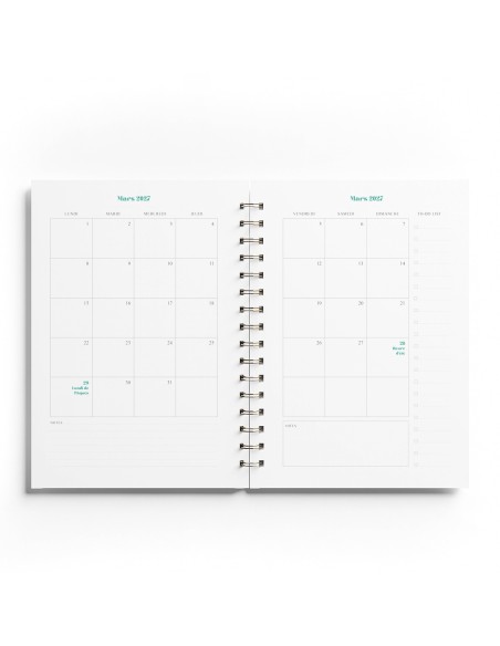 Agenda scolaire 2026-2027 Baignade Quartier Libre