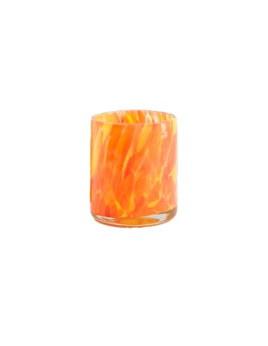 Verre Gabrielle orange & jaune Make my Lemonade