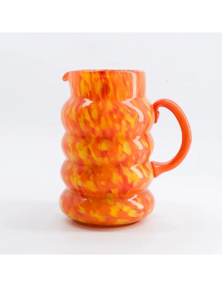 Carafe Elianor orange & jaune Make my Lemonade