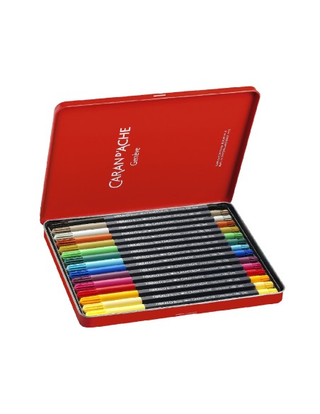 Boite de feutres de couleur Fibralo Brush Caran d'Ache
