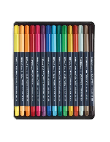 Boite de feutres de couleur Fibralo Brush Caran d'Ache