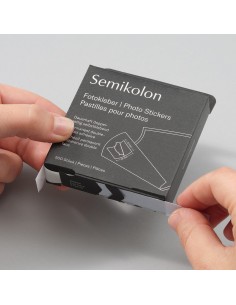 Boîte de 500 autocollants double-face Semikolon 2