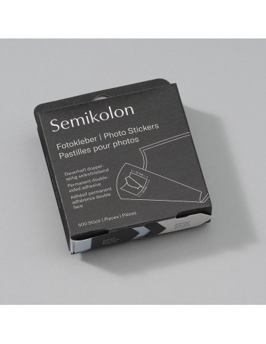 Boîte de 500 autocollants double-face Semikolon