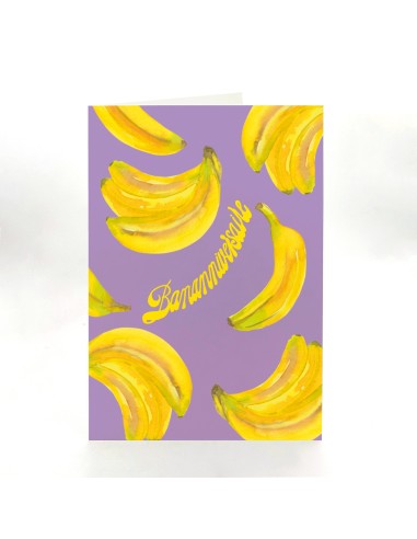 Carte d'anniversaire XL Bananniversaire Quartier Libre