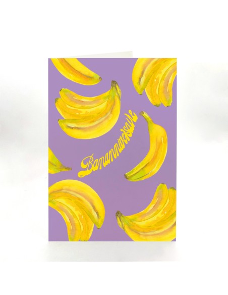 Carte d'anniversaire XL Bananniversaire Quartier Libre