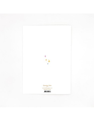 Carte XL Disco "Hip Hip Hip Hourra" Quartier Libre