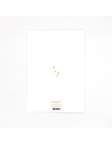 Carte XL Disco "Hip Hip Hip Hourra" Quartier Libre