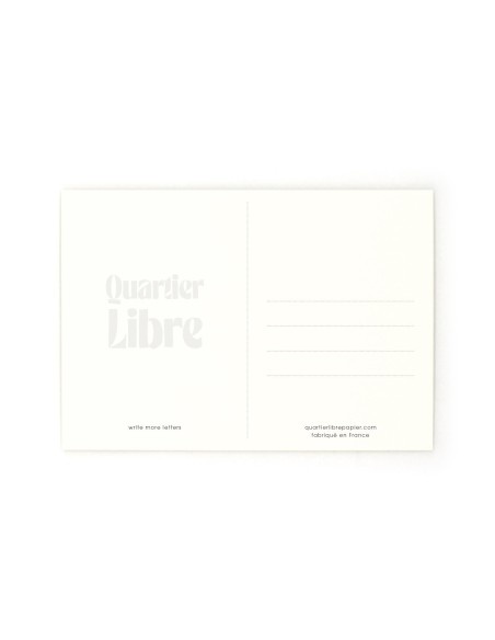 Carte postale Amour حب Quartier Libre