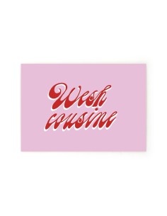 Carte postale Wesh Cousine Quartier Libre