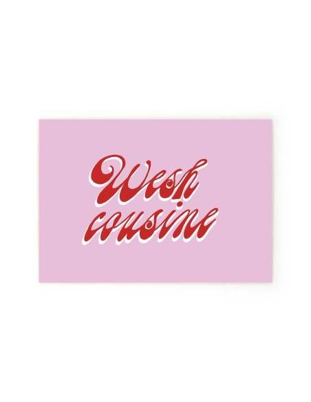 Carte postale Wesh Cousine Quartier Libre