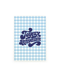 Carte postale Joyeux Anniversaire Vichy Quartier Libre