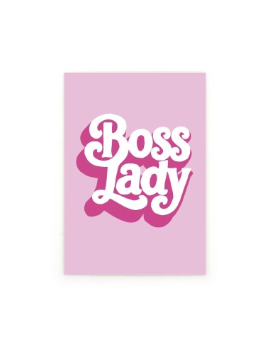 Carte postale Boss Lady Quartier Libre